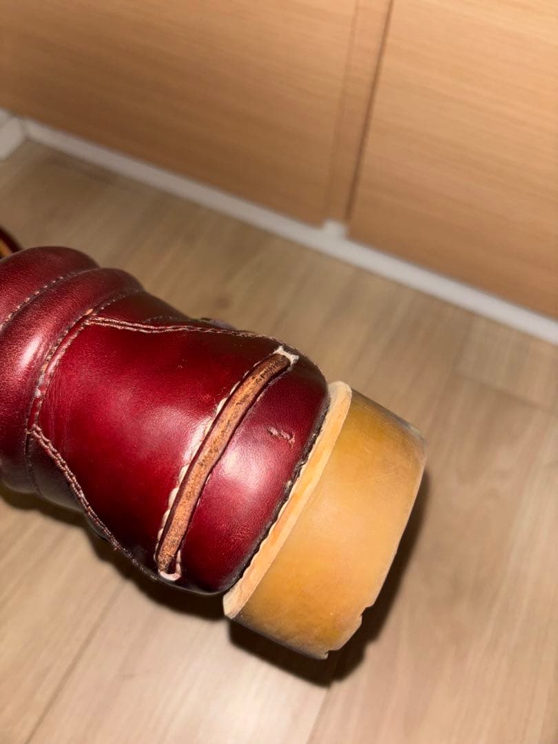 REGAL リーガル モカシンシューズ バーガンディ ミドルカット