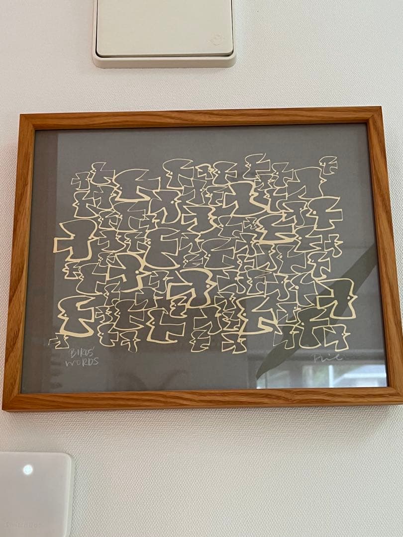 バーズワーズ　FLYING BIRDS 額付き