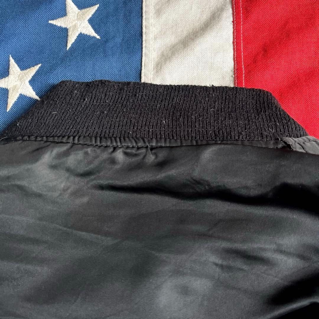 90s ビンテージ ALPHA アルファ MA-1 ブラック XXL アメリカ製