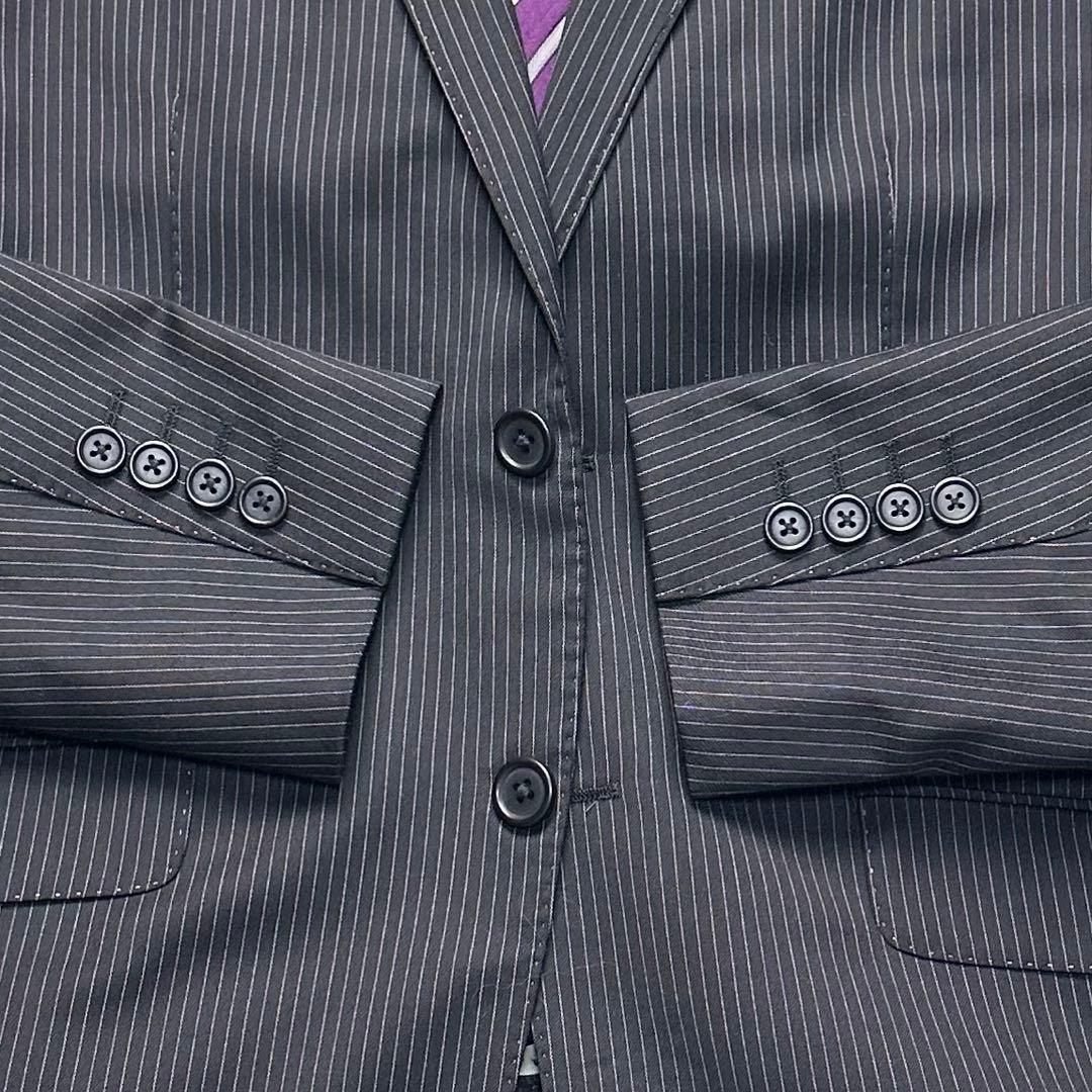 未使用級 現行 ポールスミス ロロピ シルク混 光沢 鉱石柄 セットアップ M