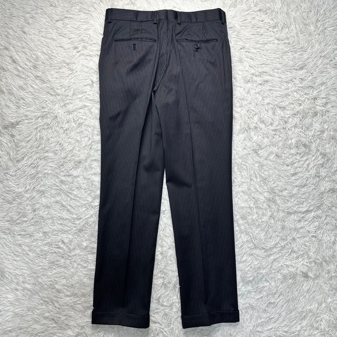 未使用級 現行 ポールスミス ロロピ シルク混 光沢 鉱石柄 セットアップ M