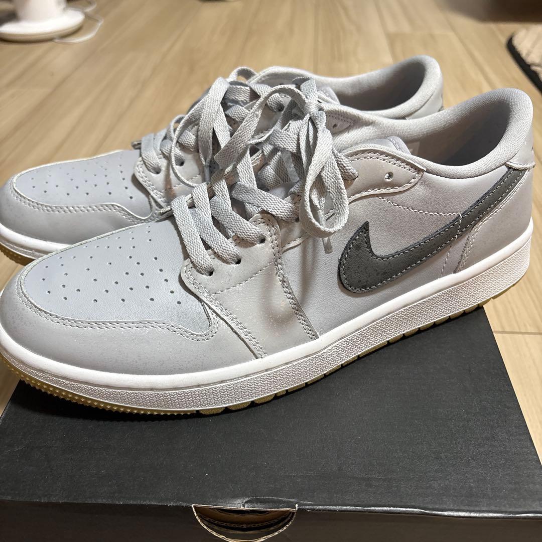 ナイキ　エアジョーダン1 ゴルフシューズ　Low Golf グレー　28 新品