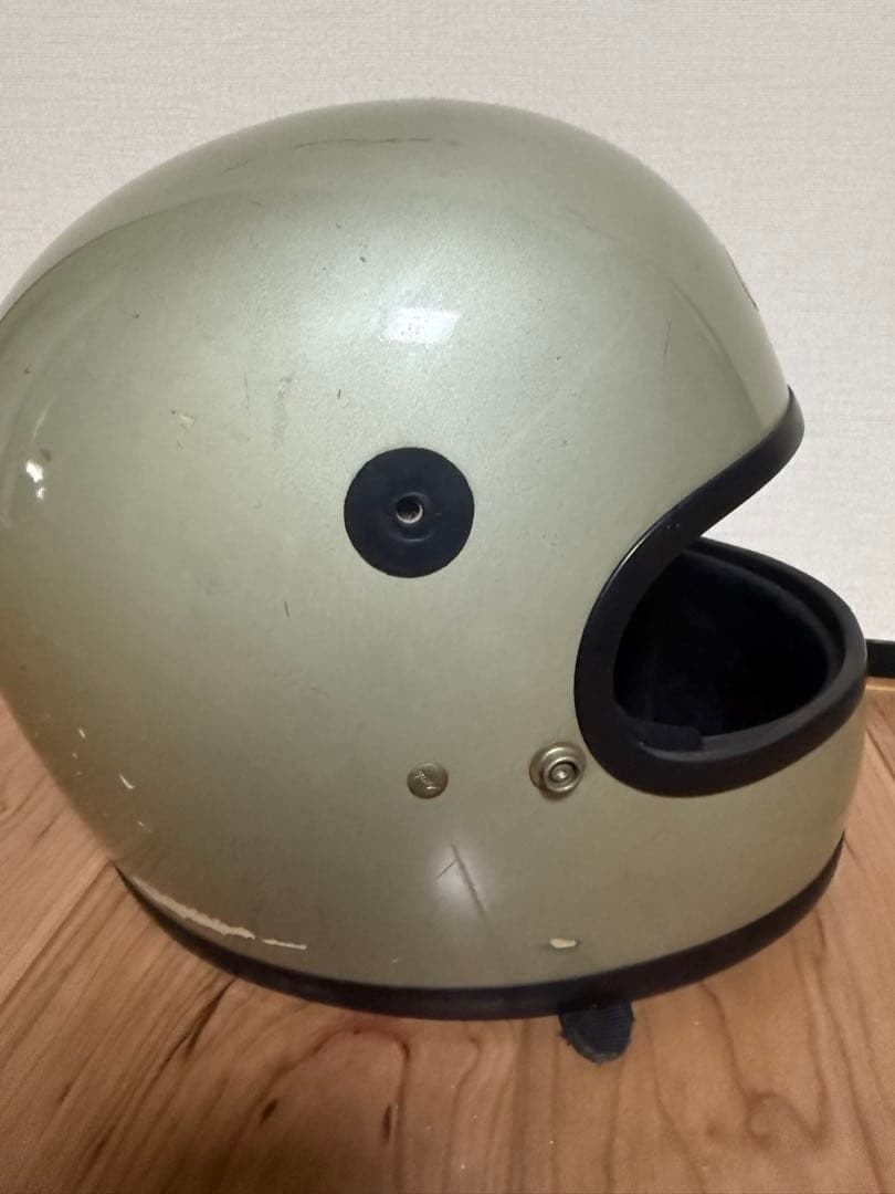 【新井広武】Arai フルフェイス ビンテージ ヘルメット 当時物 アライ