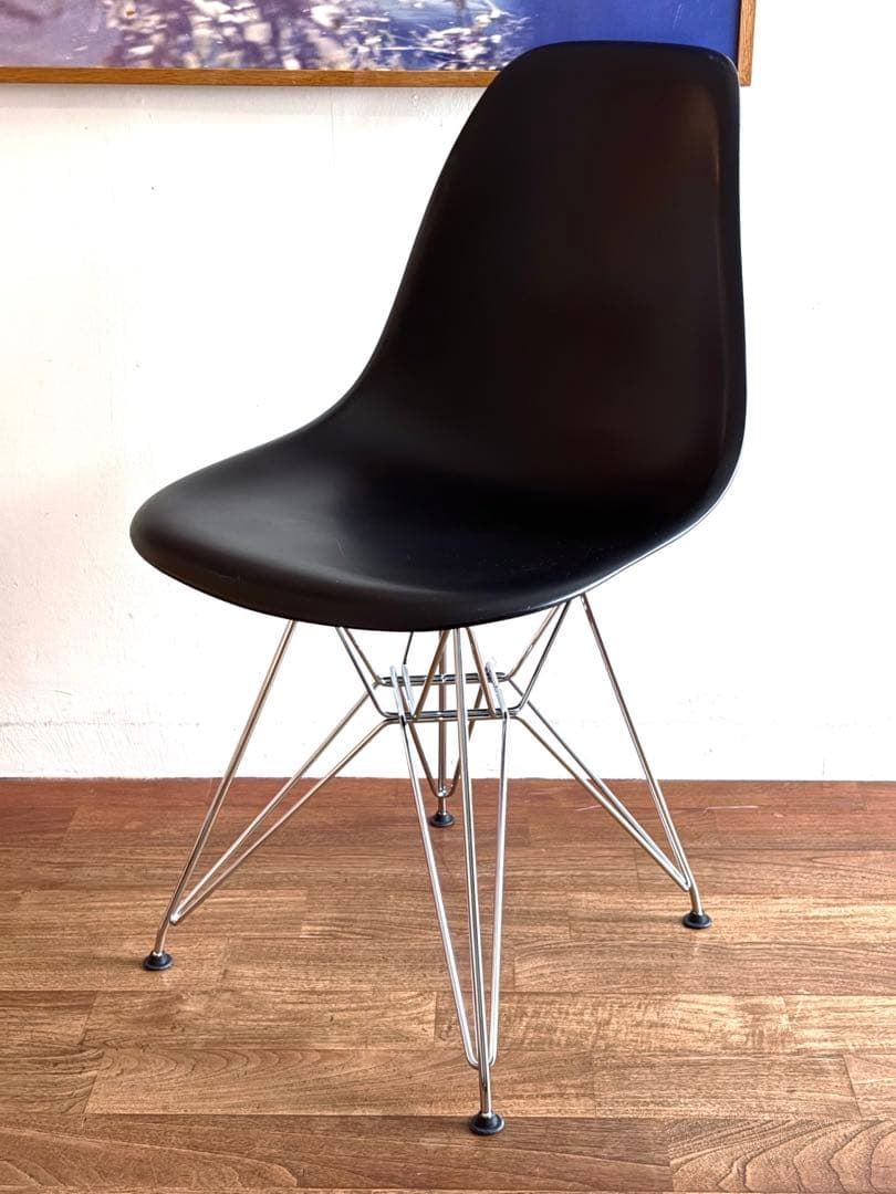 ◾︎イームズ Eames サイドシェルチェア DSR 黒 ヴィトラ社製 vitra