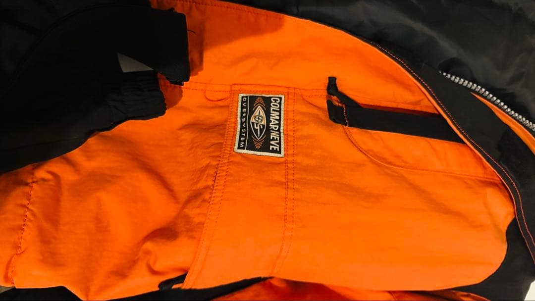 COLMAR NEVE スキーウェア Lサイズ オレンジ/ブラック