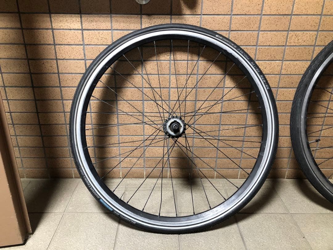 ピストバイク　完組ホイール　前後セット