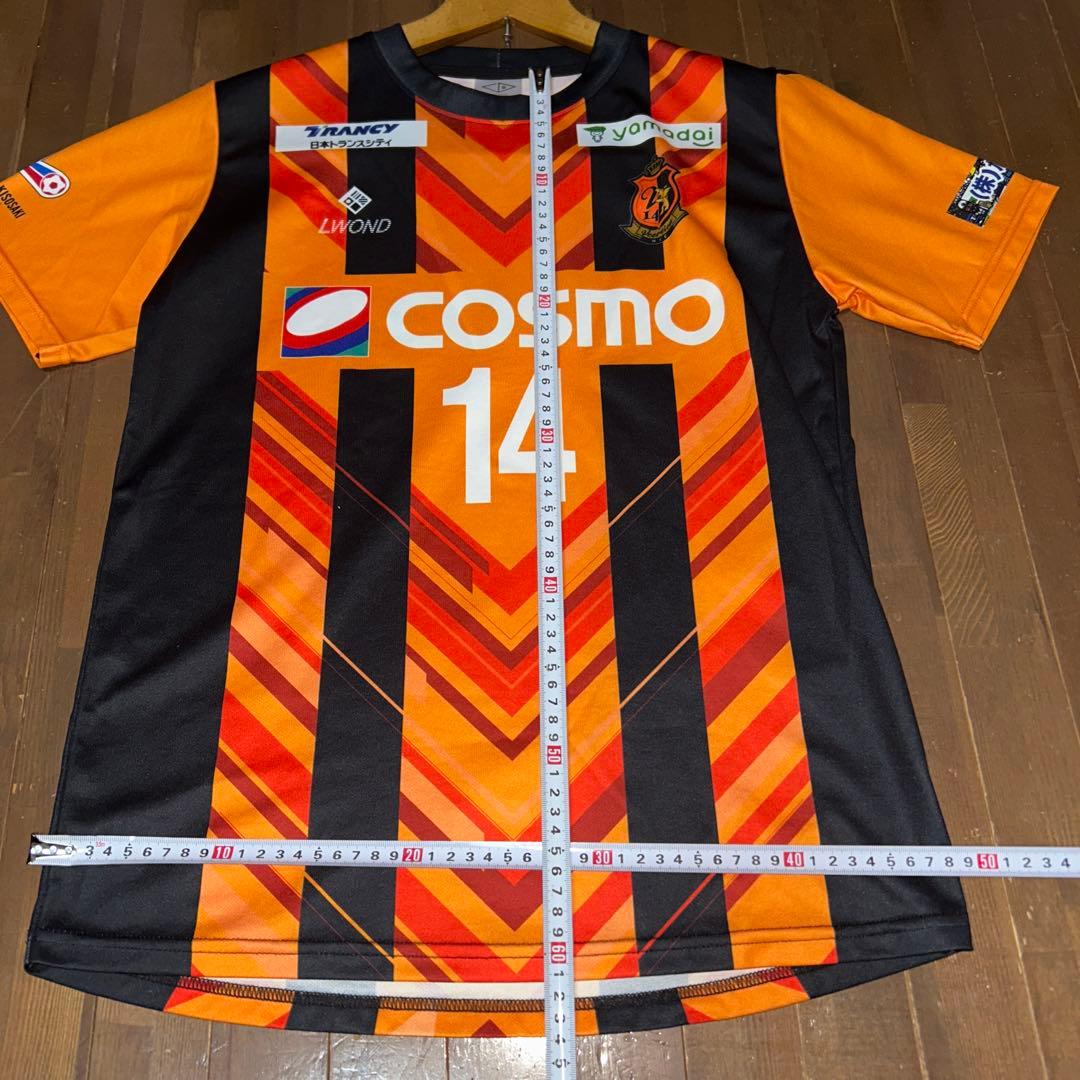 希少　ヴィアティン三重 JFLユニフォーム 選手サイン入り　サイズS