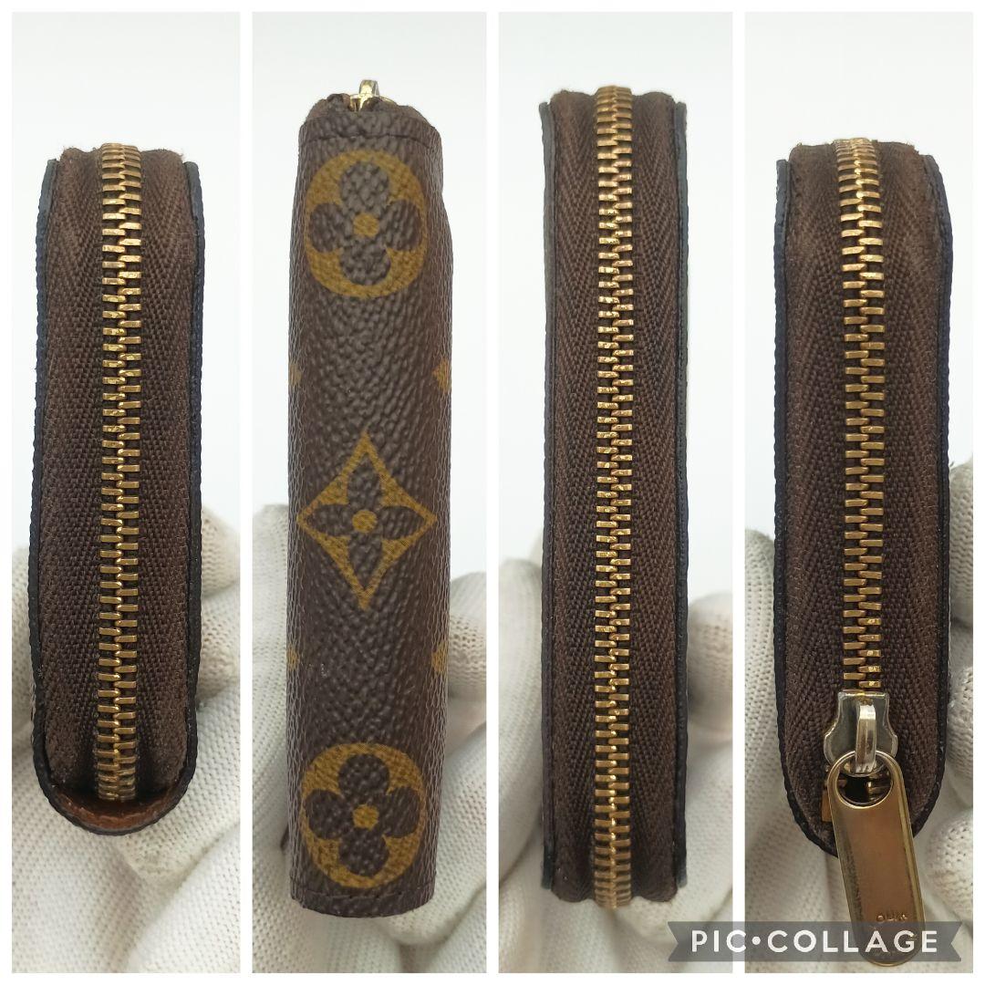 【美品S】ルイヴィトン　ジッピーパース　モノグラム　コンパクト財布