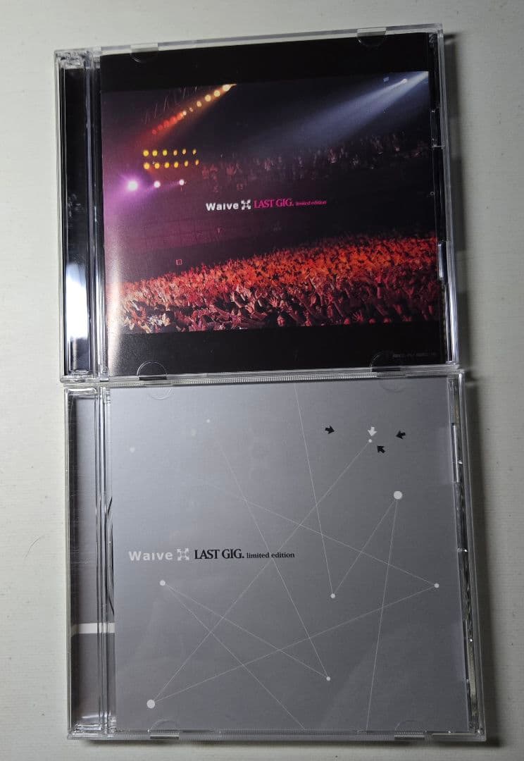 【激レア】Waive LAST GIG-limited edition- DVD