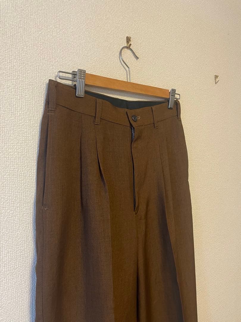 70s vintage 短丈　レトロスーツ ダブルブレスト　茶色4B 菅田将暉