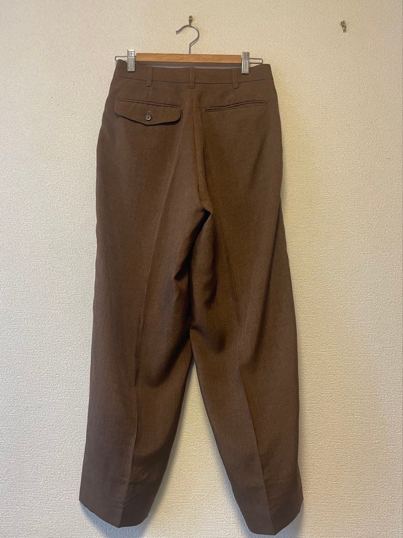 70s vintage 短丈　レトロスーツ ダブルブレスト　茶色4B 菅田将暉