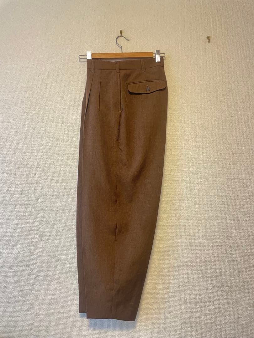 70s vintage 短丈　レトロスーツ ダブルブレスト　茶色4B 菅田将暉