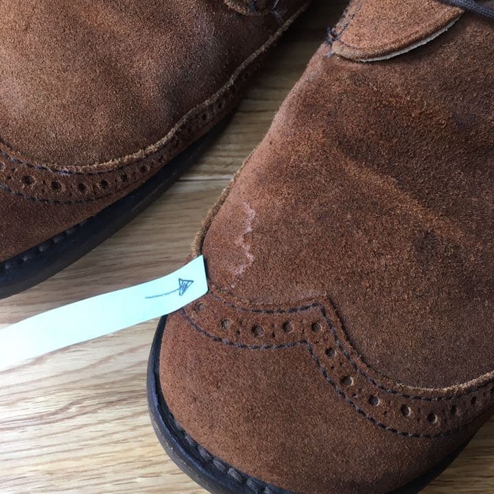 DAITA KIMURA スウェードウィングチップブーツ