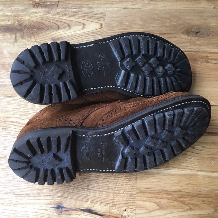 DAITA KIMURA スウェードウィングチップブーツ