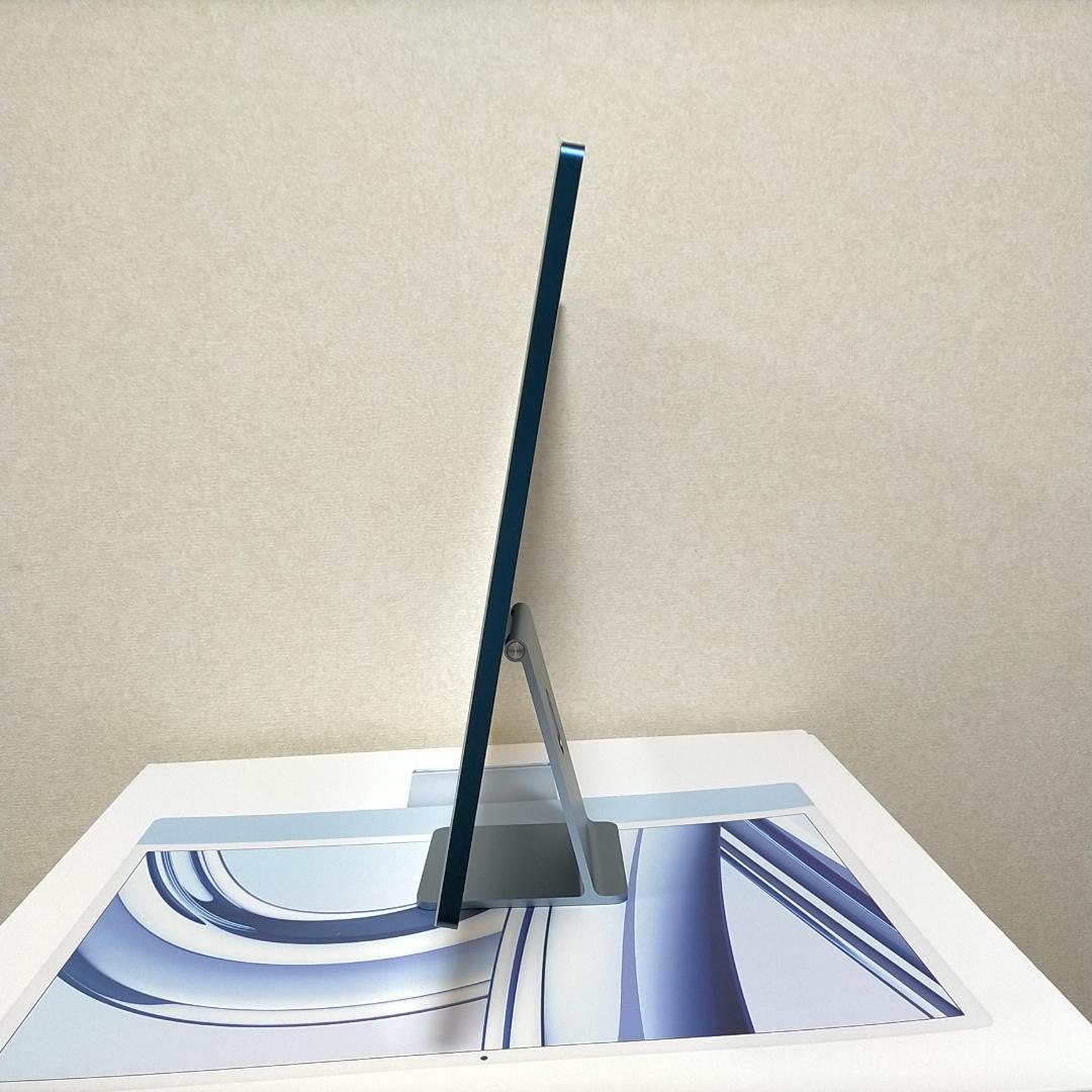 【最終価格・美品】Apple iMac M3 10GPU 24インチ ブルー◎