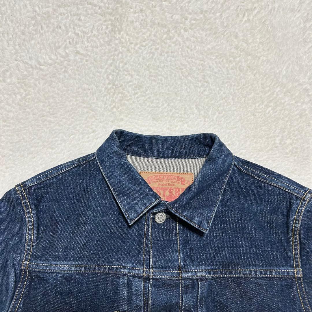 ヒステリックグラマー 1stTYPE WNB加工 デニムジャケット ハチノス S