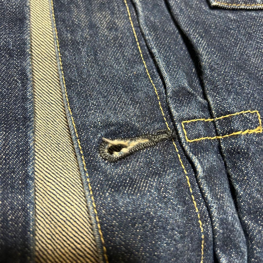 ヒステリックグラマー 1stTYPE WNB加工 デニムジャケット ハチノス S