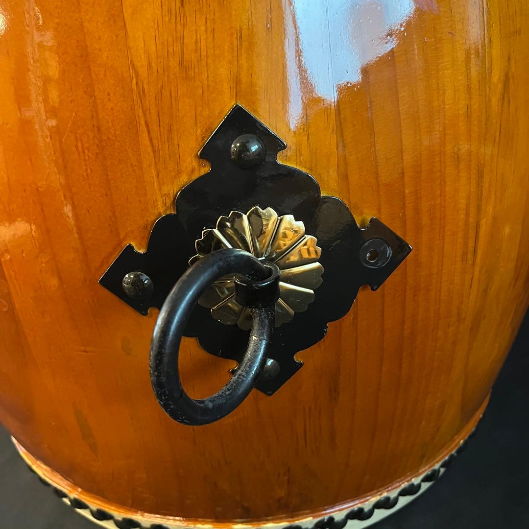 長胴太鼓　和太鼓　1.4尺　バチ4本・カバーセット