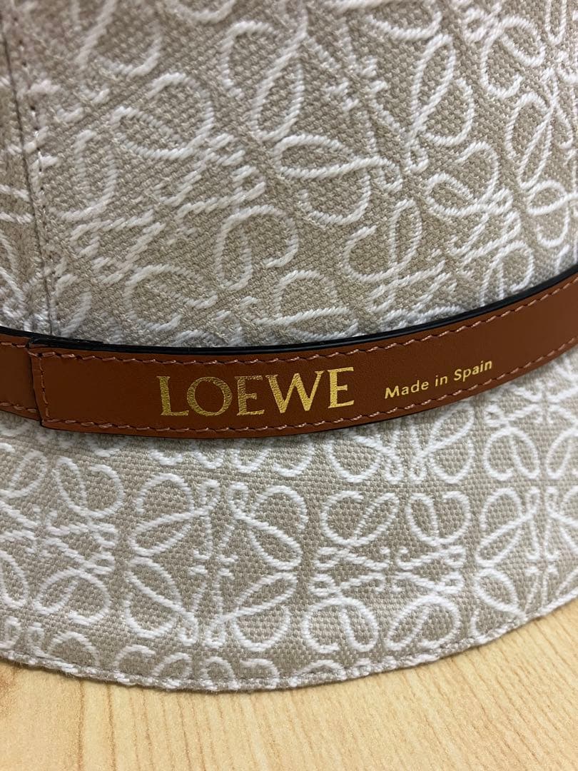 【極美品】LOEWE ロエベ アナグラムジャガード バケットハット