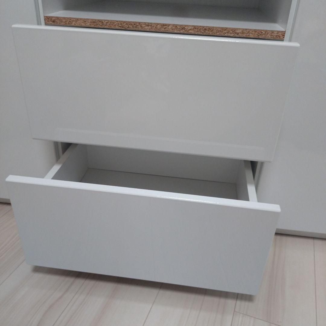 テレビボード コーナー用 ホワイト