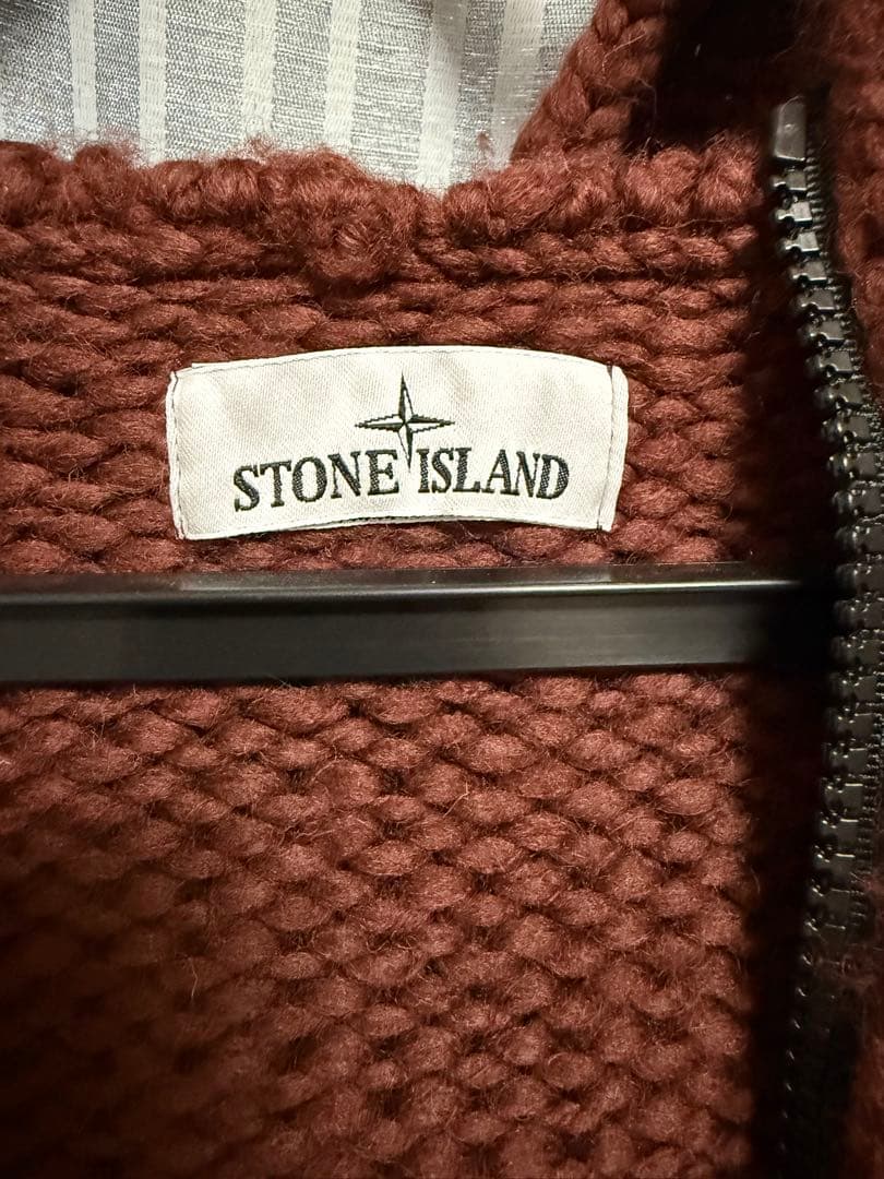 トップス Stone  wool zip parka 22aw