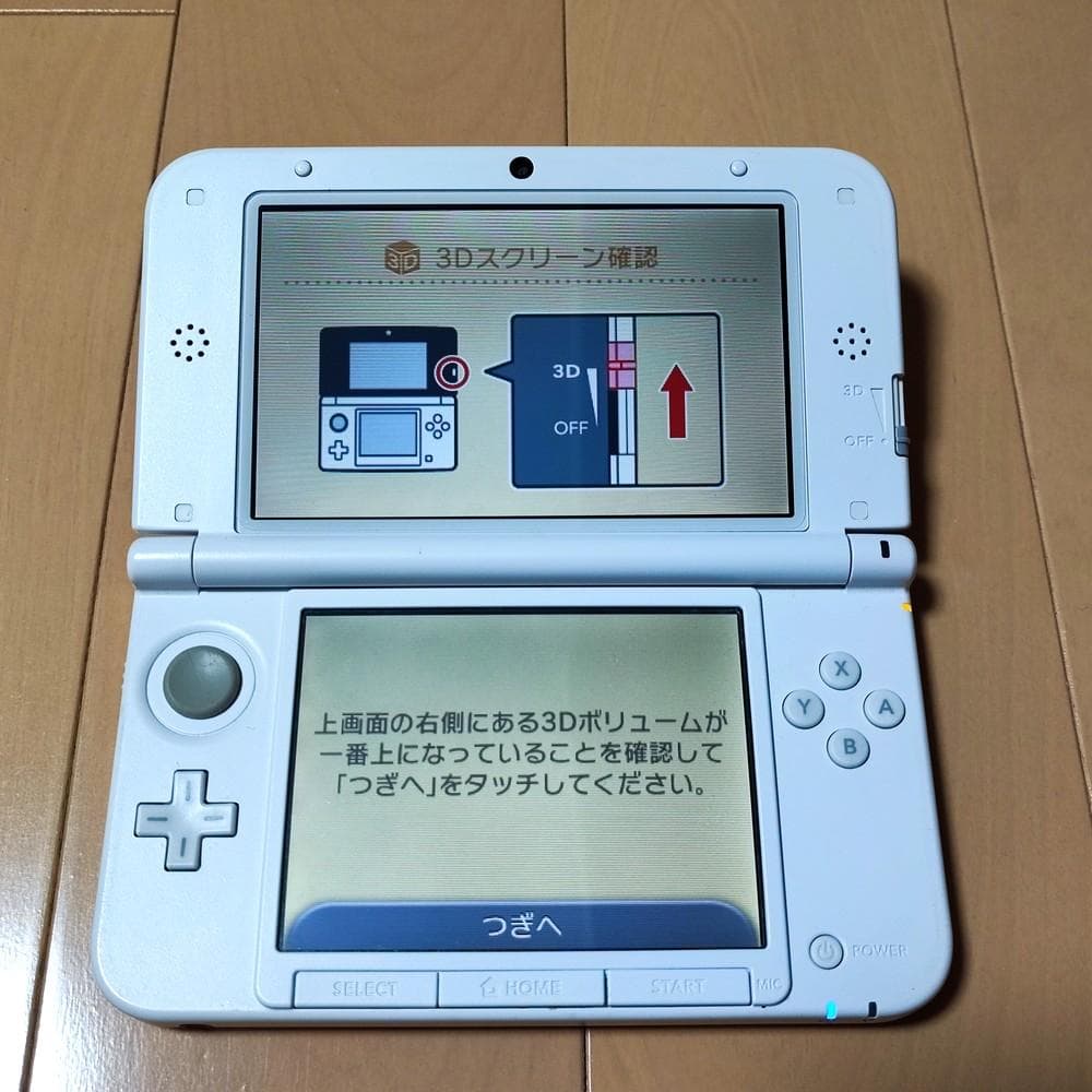 ニンテンドー3DS LL ピンク×ホワイト 動作確認済