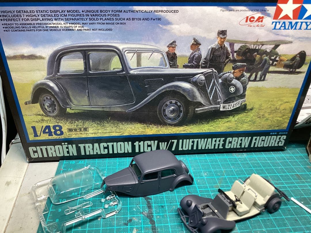 1/48ヘンシェルHS.123エッシー+車+将兵