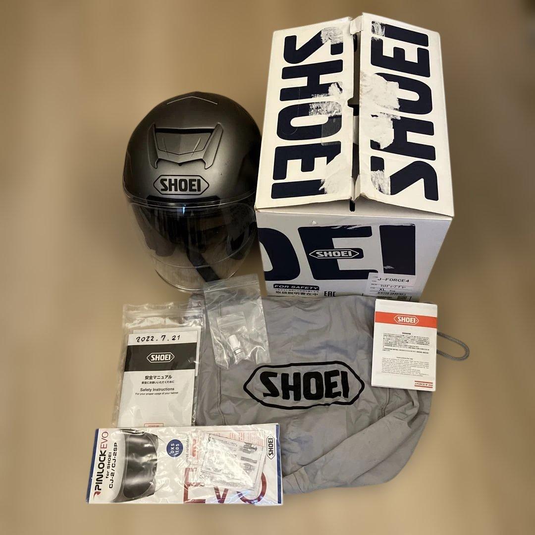 SHOEI ヘルメット　J-FORCE4 マットディープグレー　XLサイズ
