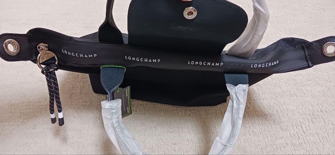LONGCHAMP☆ルプリアージュ☆エナジートップ☆ハンドルバッグ☆Ｓ☆黒☆新品