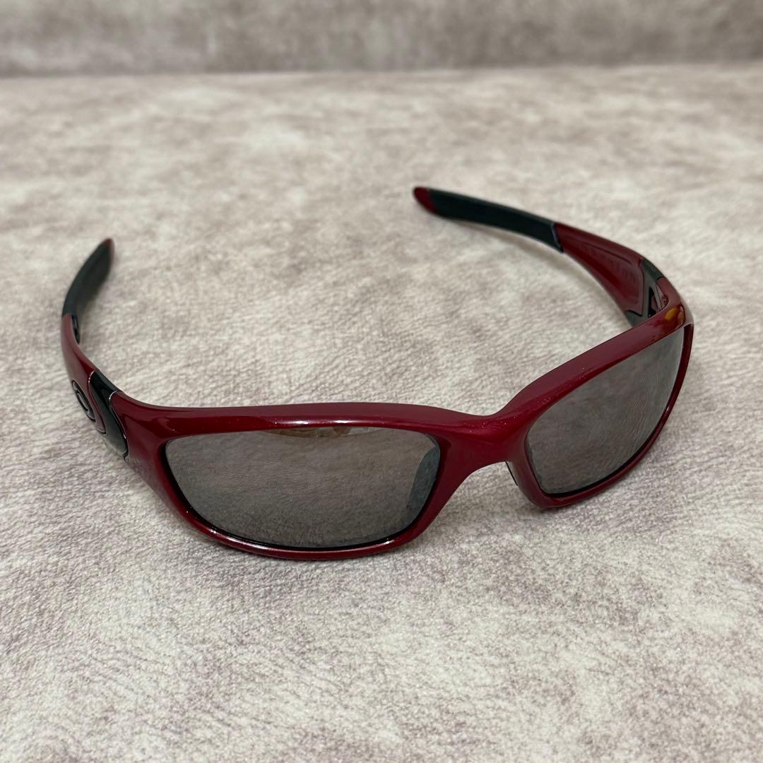 【美品】OAKLEY（オークリー）　赤　サングラス