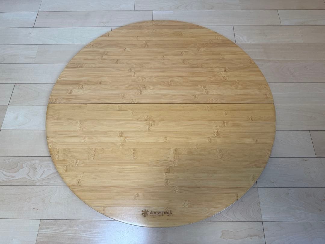 スノーピーク ローテーブルラウンド竹 LV-242