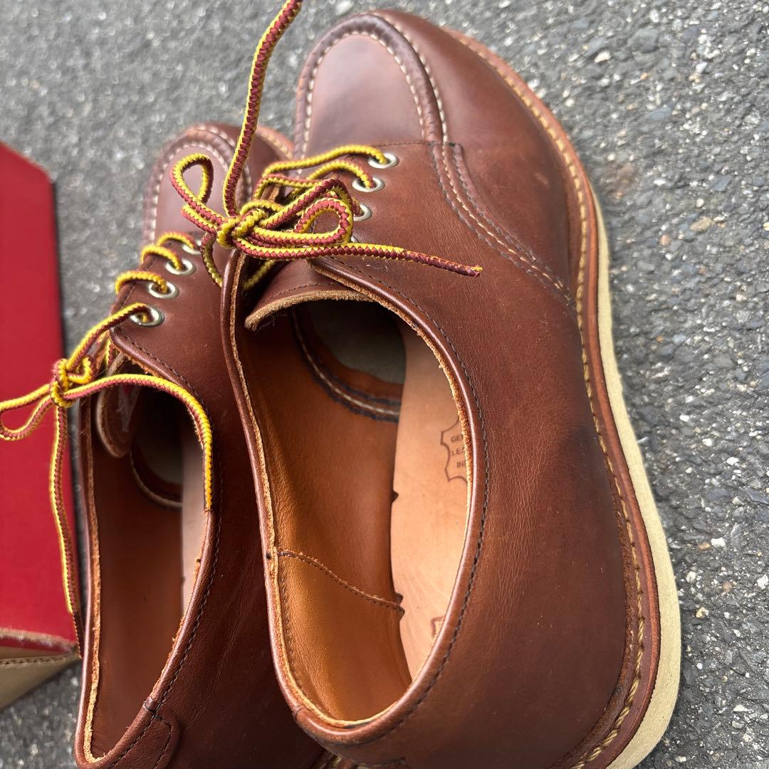 値下げ！本日発送可能！RED WING SHOES モカシン 9 D ブラウン