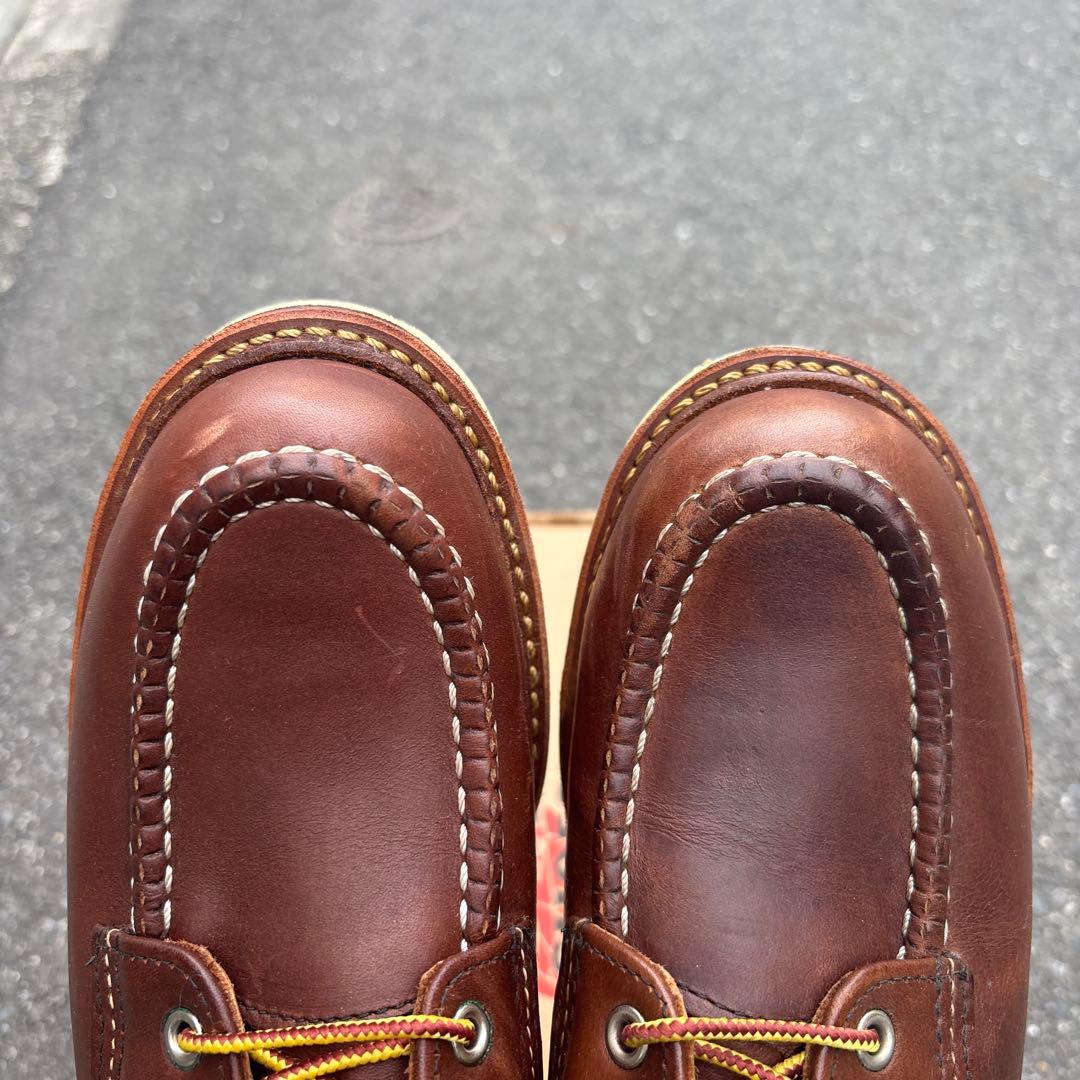 値下げ！本日発送可能！RED WING SHOES モカシン 9 D ブラウン