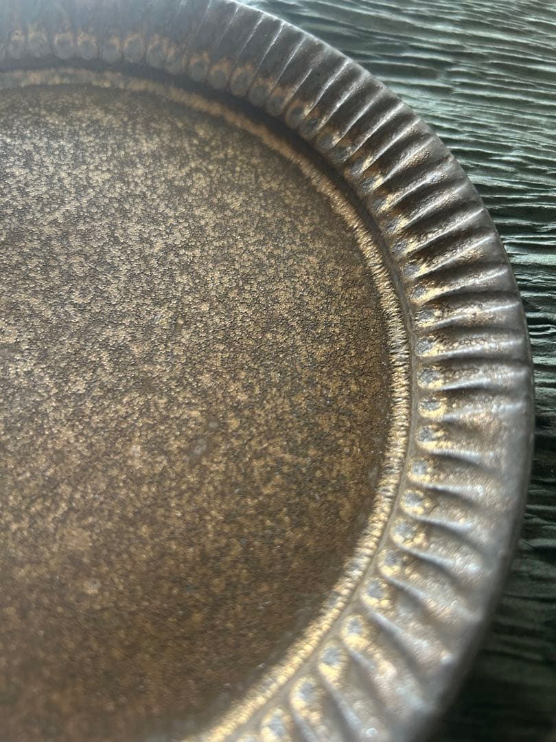 大原拓也さん しのぎ7寸リムプレート 2枚セット