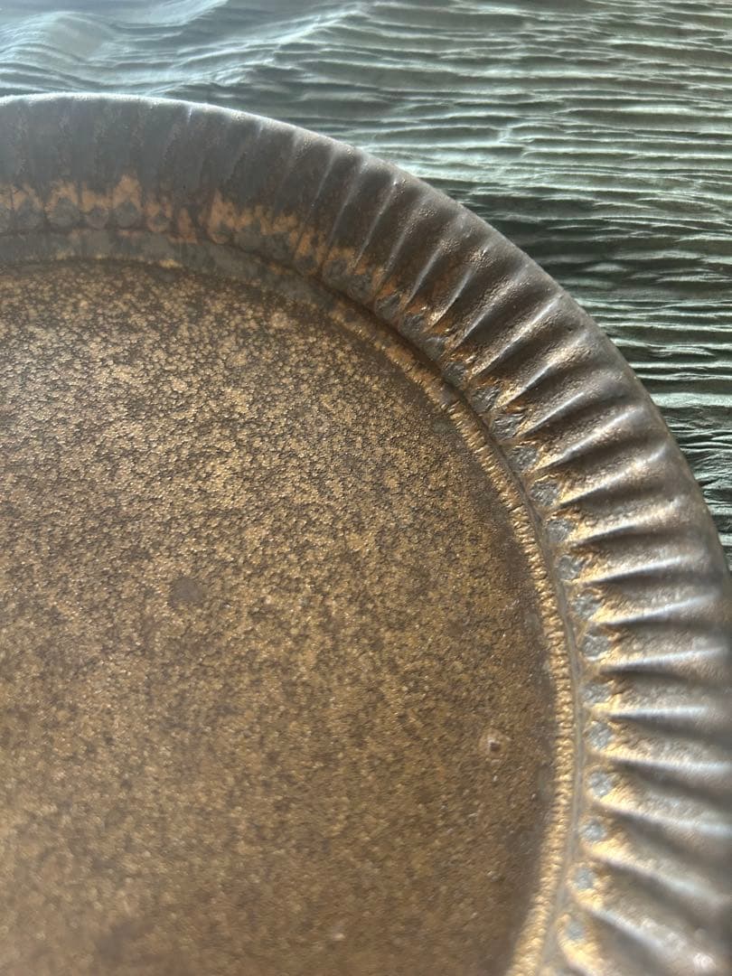 大原拓也さん しのぎ7寸リムプレート 2枚セット