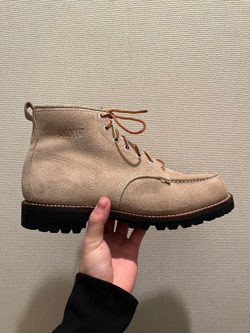 WALKER USA製 スエードワークブーツ8EE