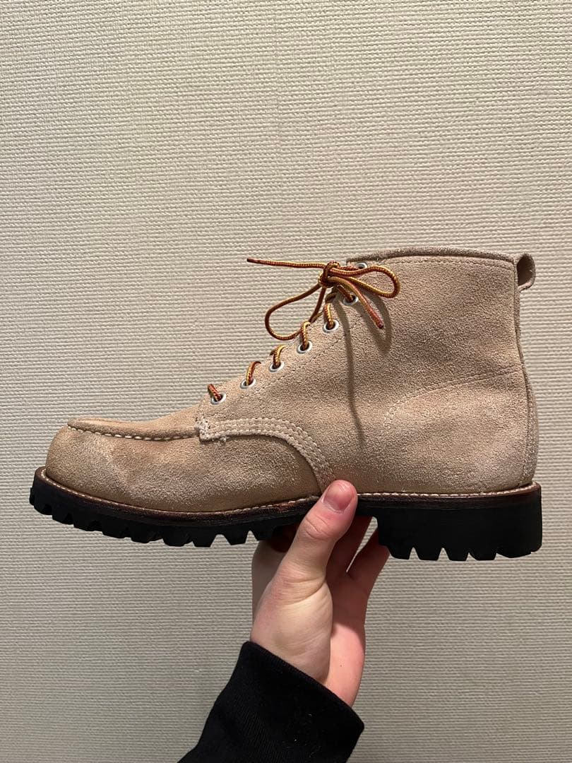 WALKER USA製 スエードワークブーツ8EE