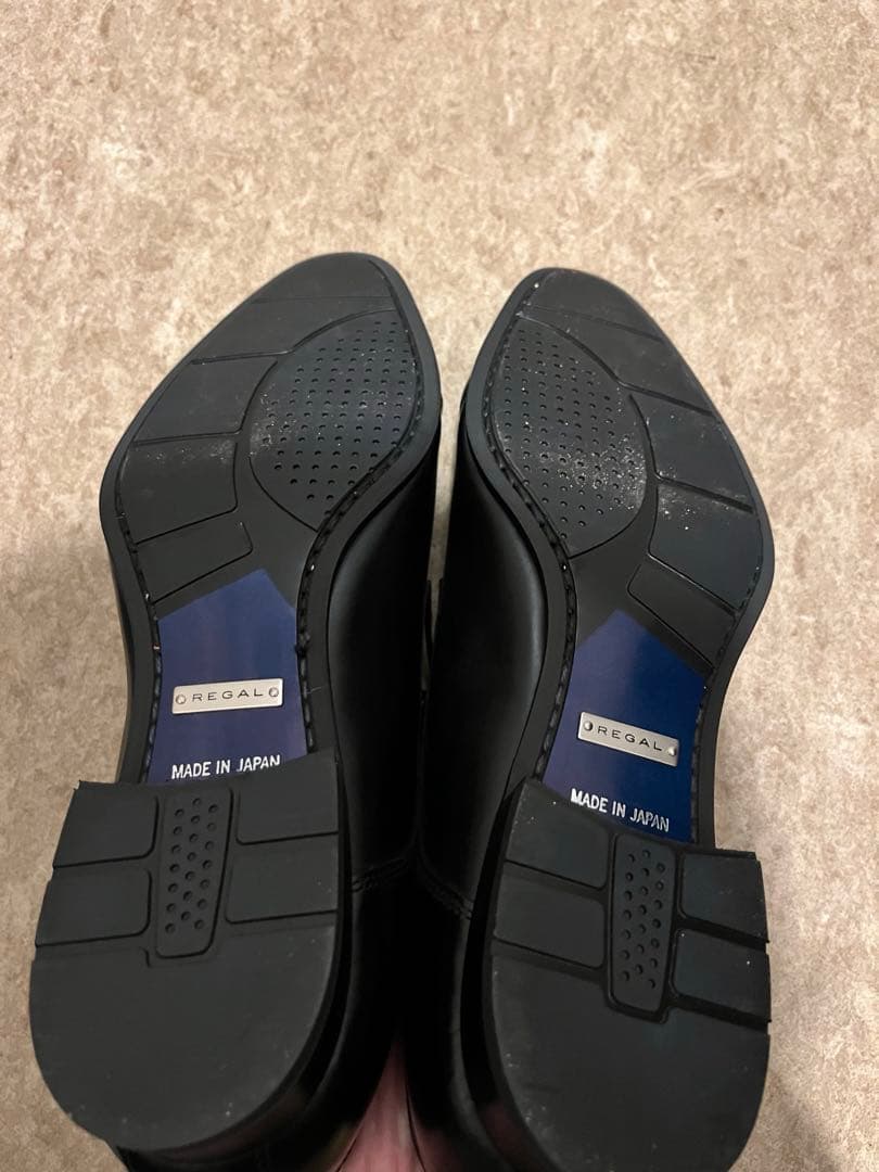 【新品未使用】REGAL リーガル ブラック ドレスシューズ　24.5cm