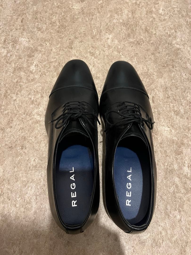 【新品未使用】REGAL リーガル ブラック ドレスシューズ　24.5cm