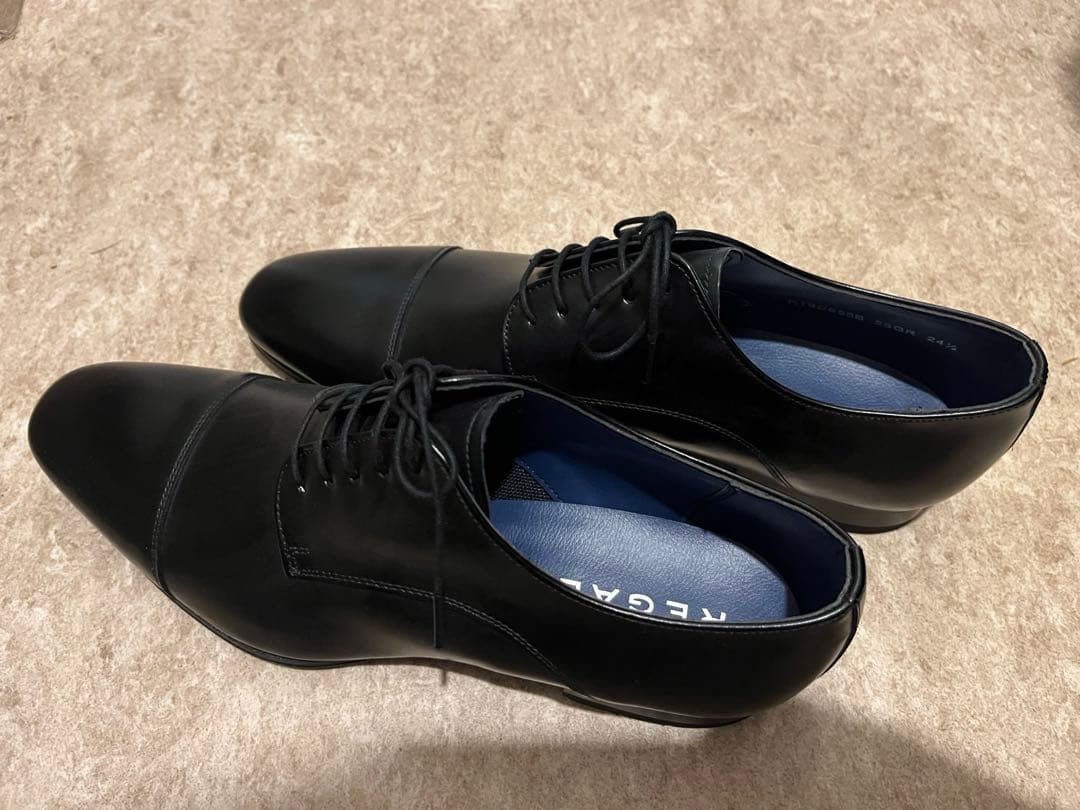 【新品未使用】REGAL リーガル ブラック ドレスシューズ　24.5cm