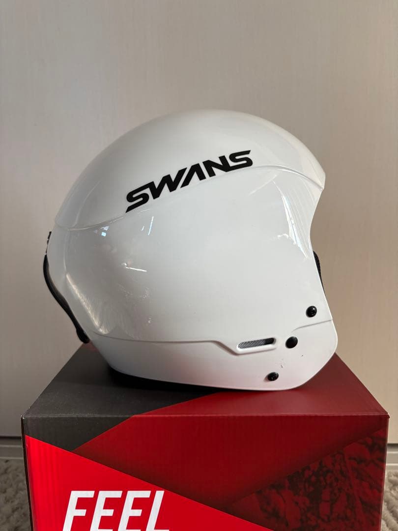 【未使用】SWANS ヘルメットXL HRS-90FIS P1 W