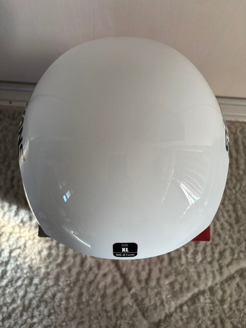 【未使用】SWANS ヘルメットXL HRS-90FIS P1 W