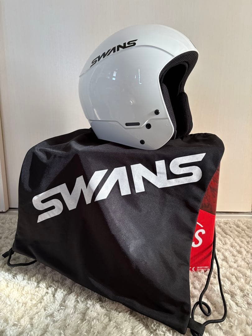 【未使用】SWANS ヘルメットXL HRS-90FIS P1 W