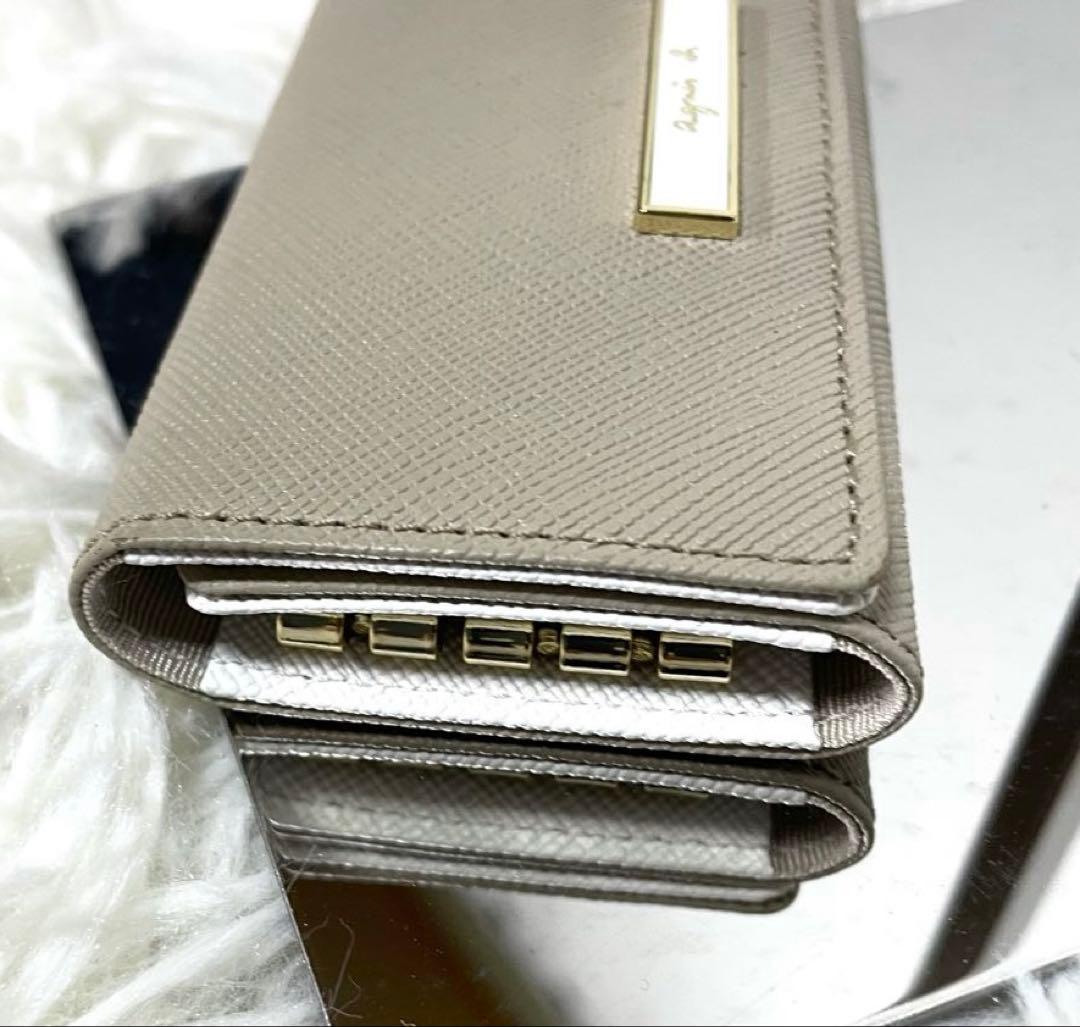 超美品　アニエスベー ボヤージュ agnesb.V レディース キーケース 牛革