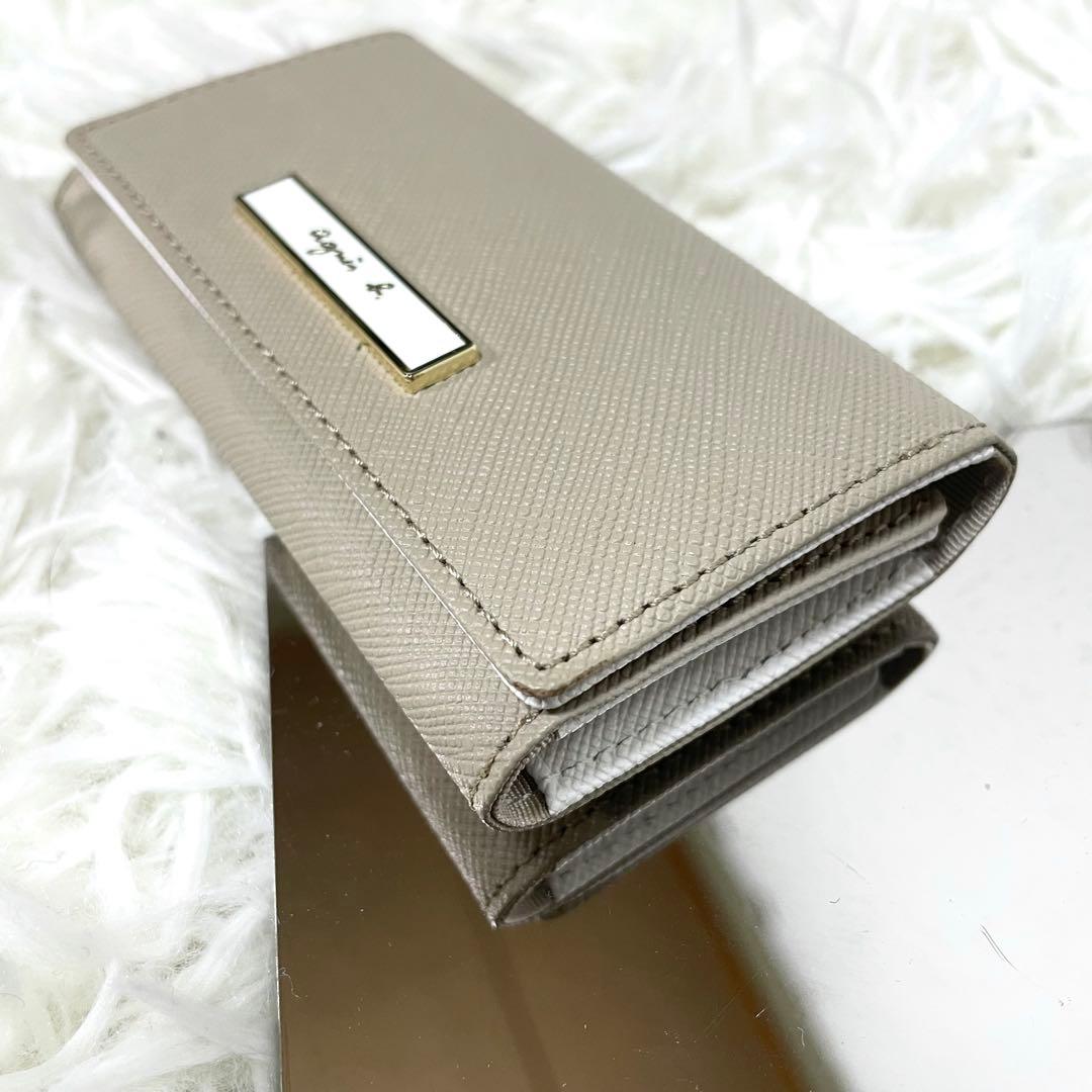 超美品　アニエスベー ボヤージュ agnesb.V レディース キーケース 牛革