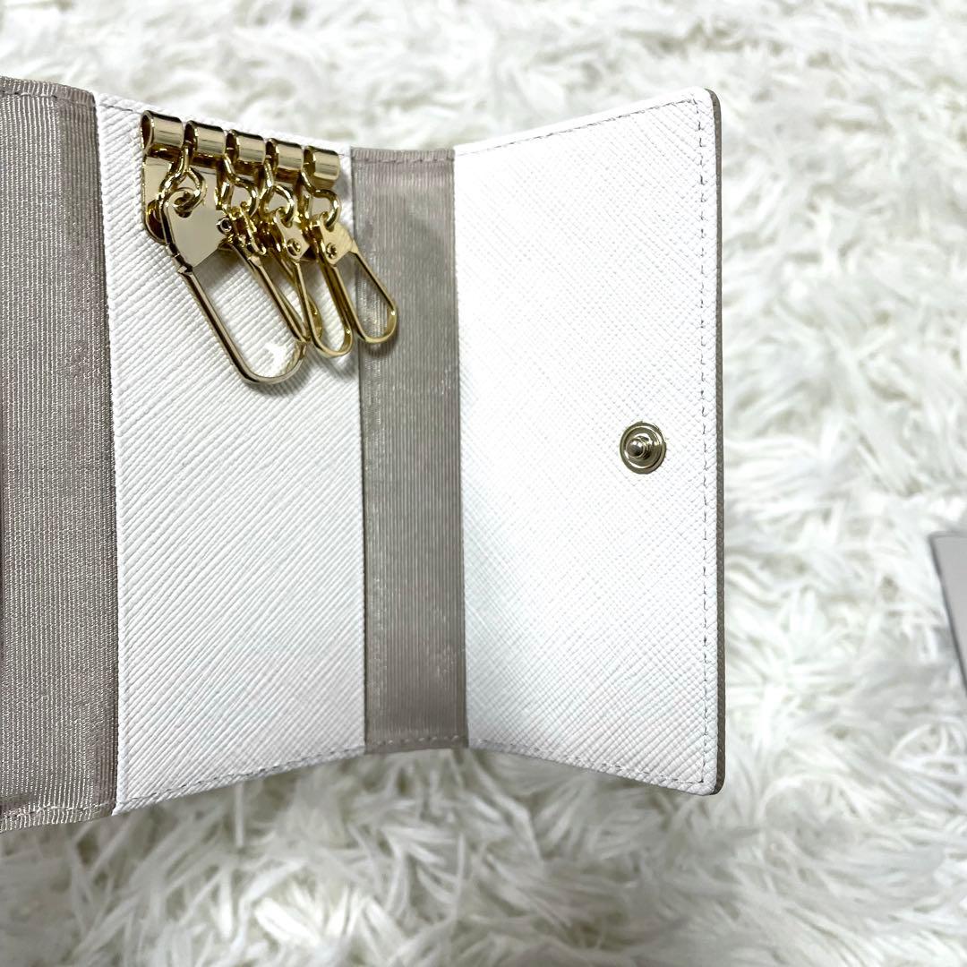 超美品　アニエスベー ボヤージュ agnesb.V レディース キーケース 牛革