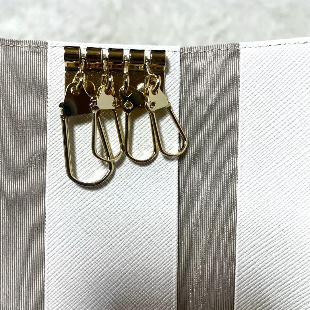 超美品　アニエスベー ボヤージュ agnesb.V レディース キーケース 牛革