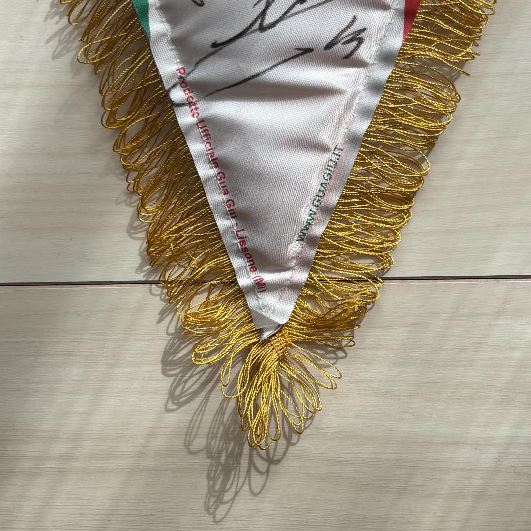 最終特価 ACミラン直筆サイン入り 超希少ペナント04/05 直筆サイン