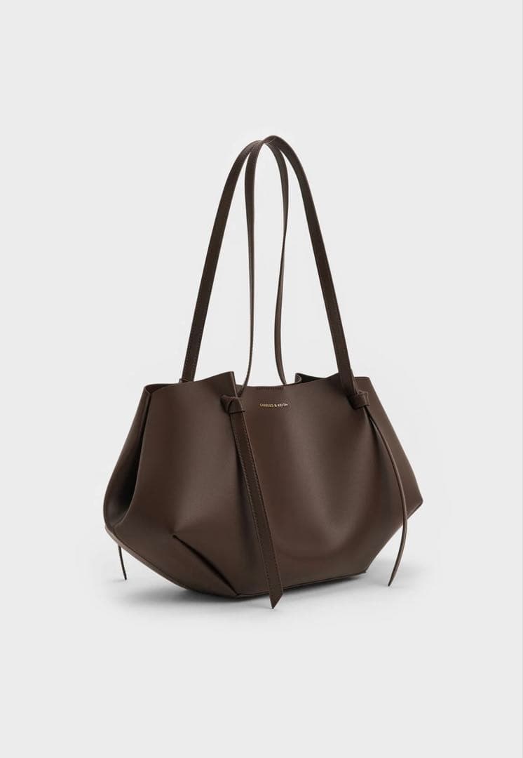 Calla カルラ トートバッグ - エスプレッソブラウン Lサイズ