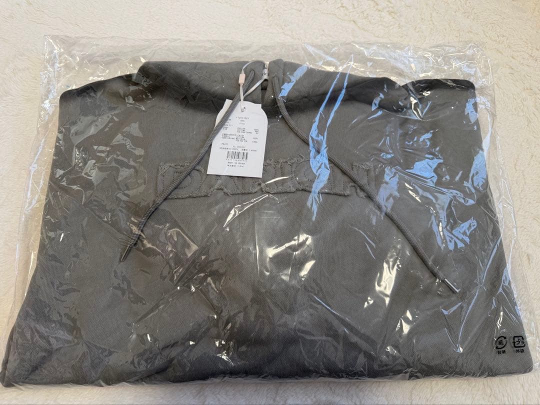 Darichダーリッチ / スプレーレースアップフーディ カーキ【新品未開封】